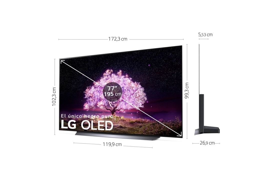 LG OLED77C17LB 17 pulgadas OLED Smart TV Manual del propietario