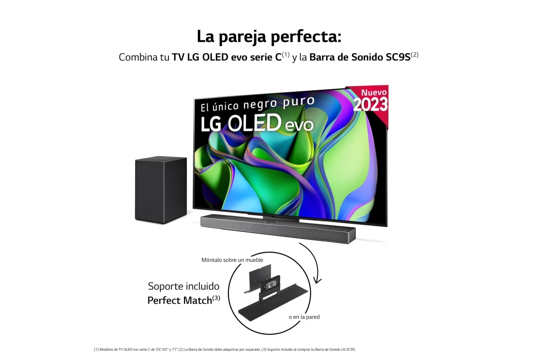 Comprar TV LG OLED 4K de 55'' B3, Procesador Gran Potencia, Dolby
