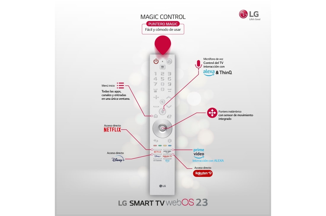 TV LG OLED evo 4K de 55'' C3, Procesador Máxima Potencia, Dolby Vision /  Dolby ATMOS, SmarTV webOS23, el mejor TV para Gaming.