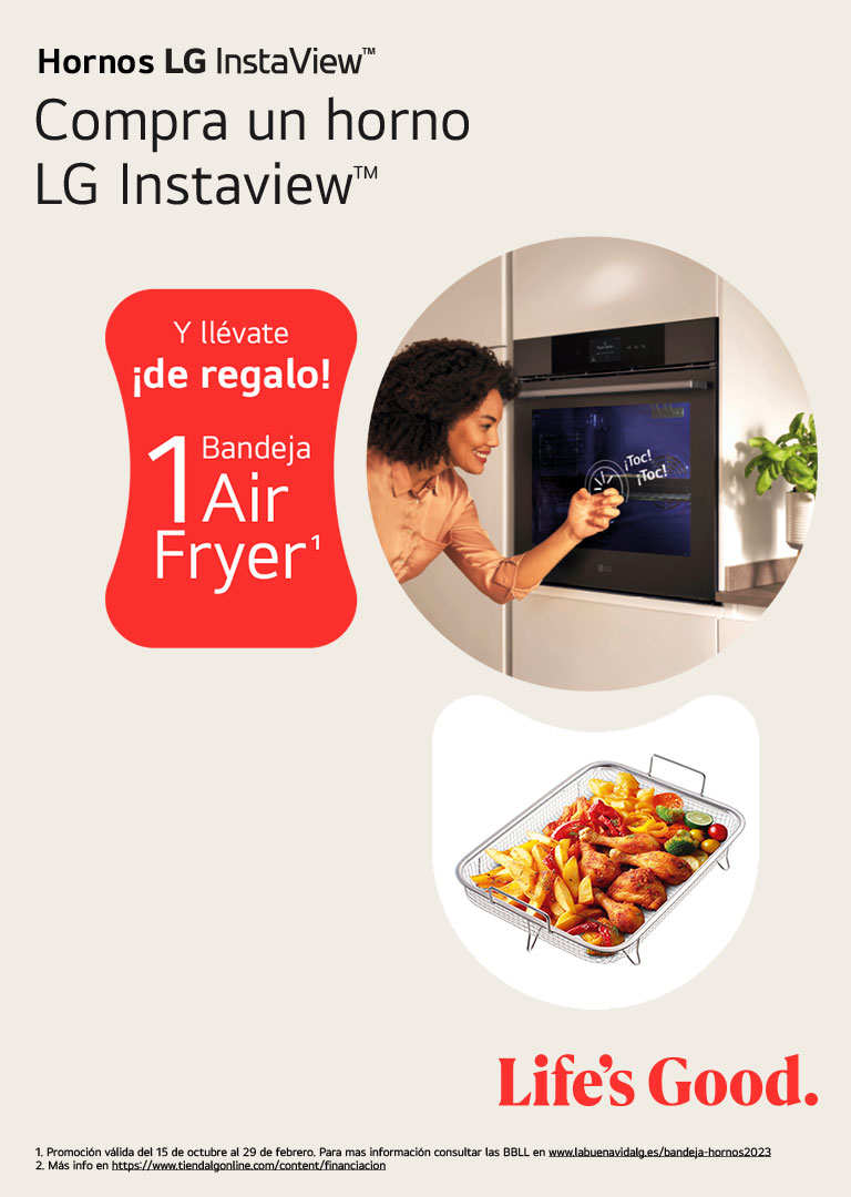 Comprar Horno Pirolítico LG Instaview, 76 litros, A++, Cocina vapor y Air  Fryer - Tienda LG