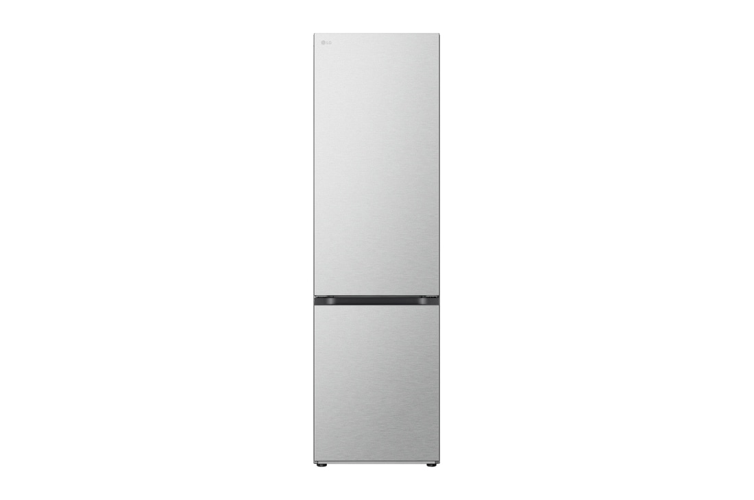 LG 2.03M 387L Jääkaappipakastimet (Metal Sorbet ) - Energialuokka A, Nature Fresh, Door Cooling+™ ja Smart Diagnosis™, Front view, GBV7280AMB