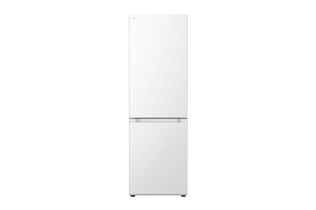 LG 1.86M 344L Jääkaappipakastimet (Valkoinen ) - Energialuokka D, Nature Fresh, Door Cooling+™ ja Smart Diagnosis™, edestä, GBV7180DSW