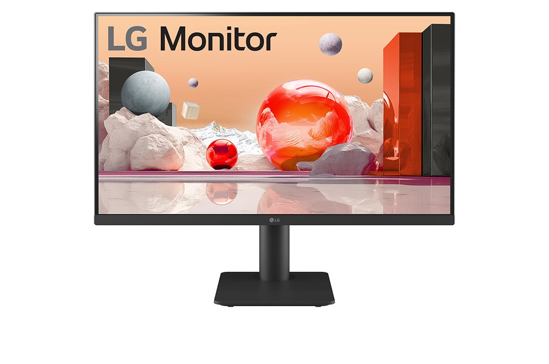 LG 27 tuuman IPS Full HD -näyttö, front viewkuva edestä, 27MS550-B