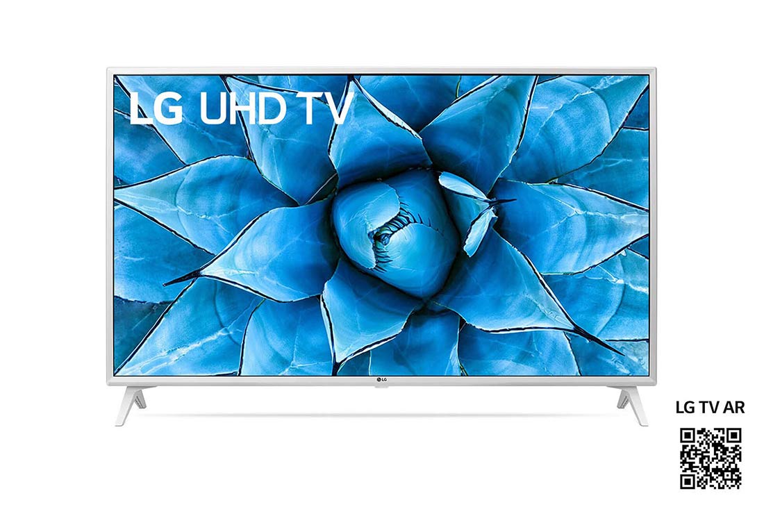 LG UN73 tuuman 4K UHD -älytelevisio, front view with infill image, 49UN73906LE