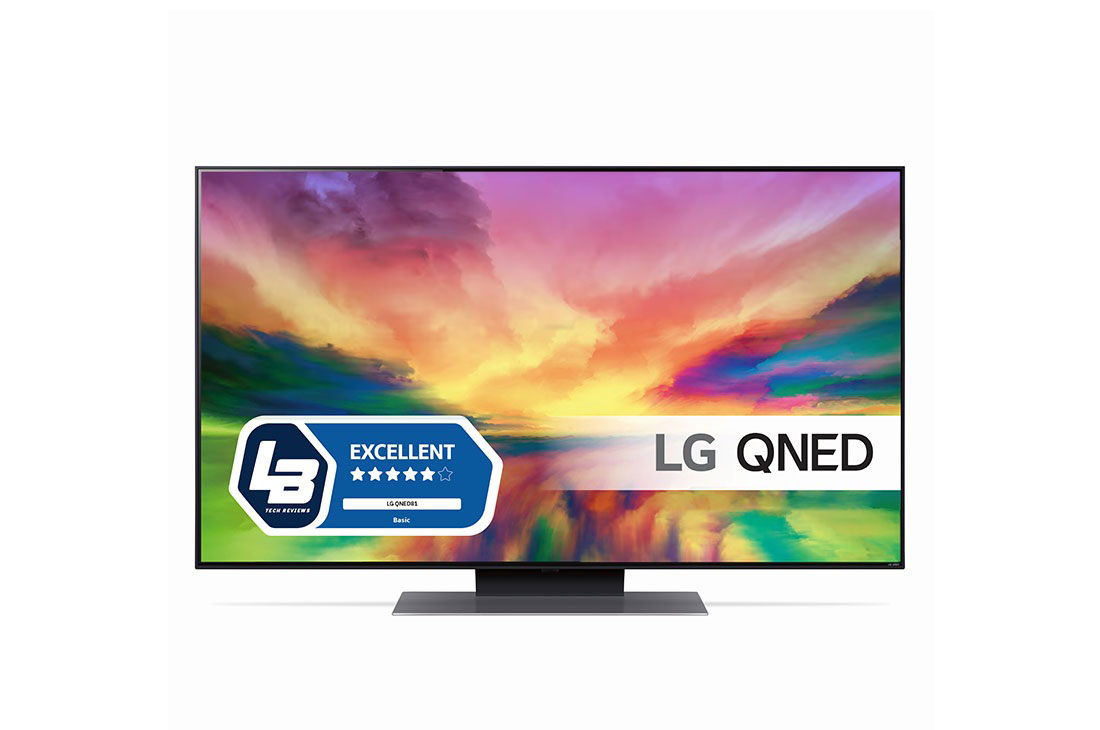 LG 55'' QNED 81 - 4K TV (2023), Front view, 55QNED816RE