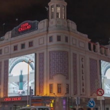 Explore how LG provides integrated solutions for museums in Callao City Lights, Spain.