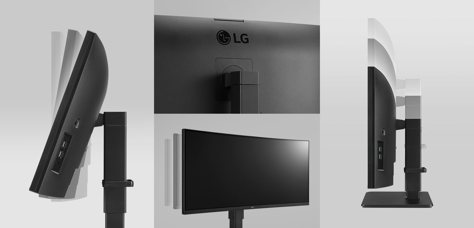 lg curved monitor with webcam