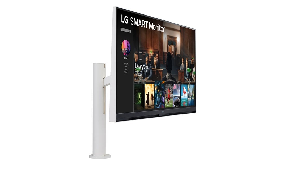 LG 32SQ780S: 32'' 4K UHD Smart Monitor with webOS and Ergo Stand ...