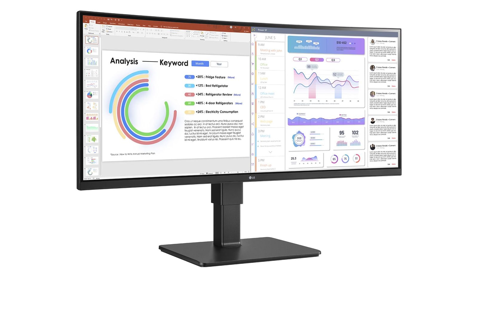 Lg Bq Qc Inch Ultrawide Wqhd X Ips Monitor With Built