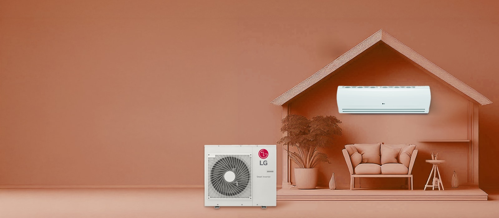 LG Air Conditioner & Heat Pump System, Home Comfort, Energy Efficient