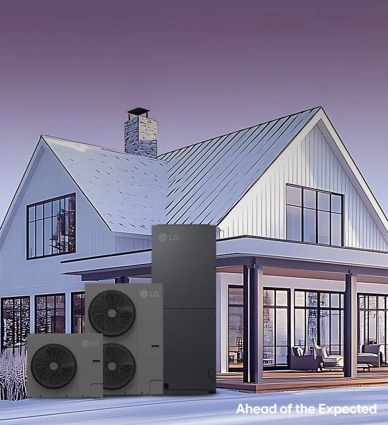 LG Cold Climate Heating Systems for Homes - Energy Efficient Heating & Cooling Solutions for Snowy Weather.