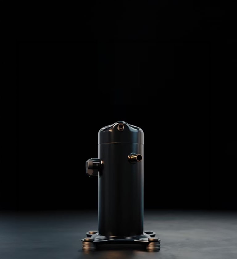 An image of a scroll compressor
