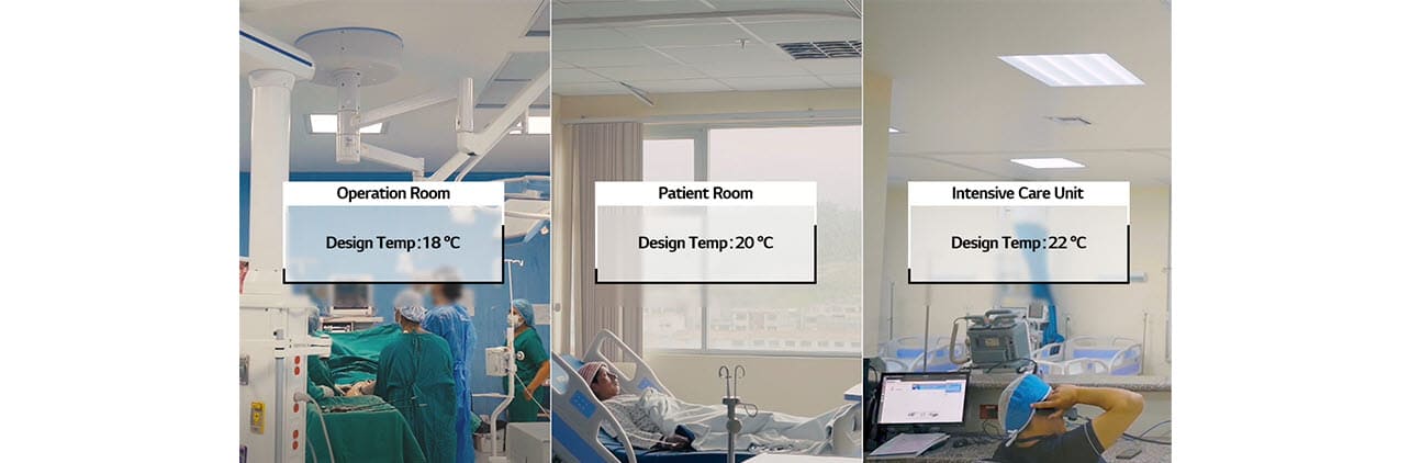 Each unique environment in Hospital General de Latacunga has its own complex requirements