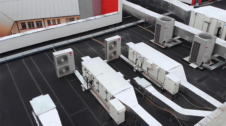 LG Multi V provides comfortable and hygienic environments at Hospital General de Latacunga
