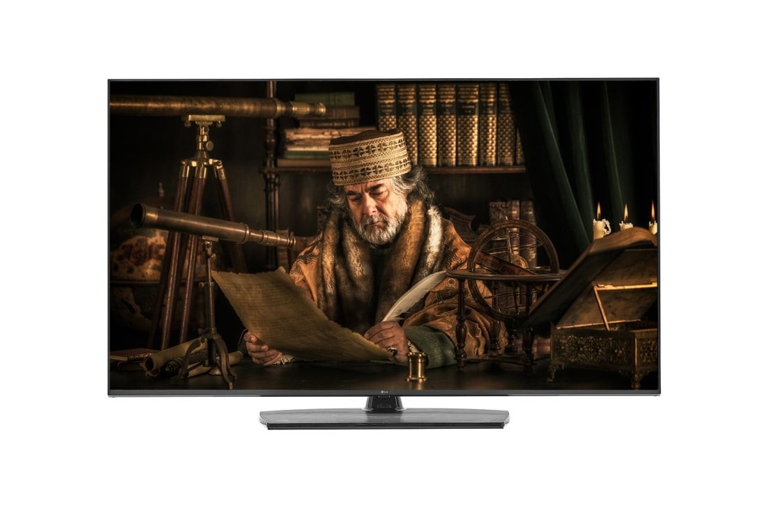 LG 4K UHD Hospitality TV with Pro:Centric Solutions, Front view with infill image, 50UR761H (ASIA)