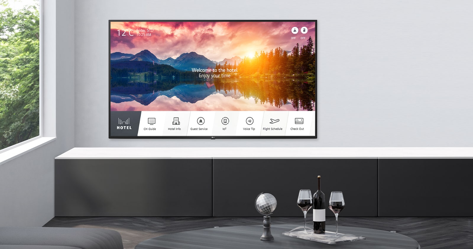 Lg 43us660h Na 4k Uhd Hospitality Tv With Procentric Direct Lg
