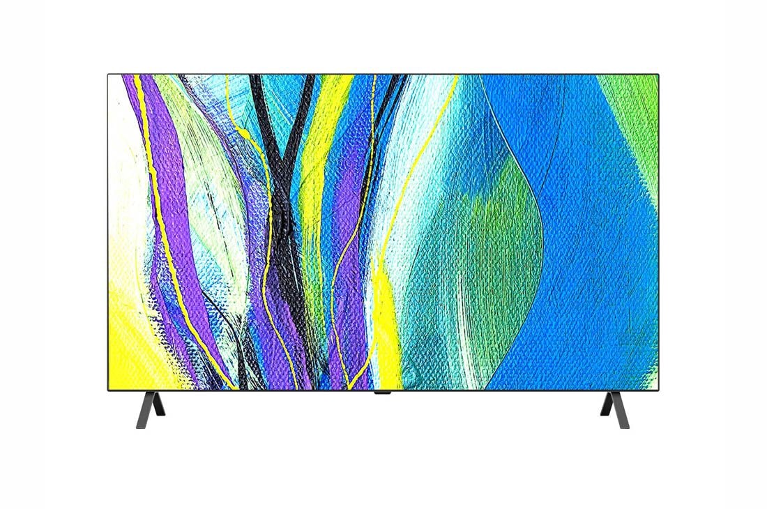 LG 4K OLED Hospitality TV, Front view with infill image, 77AM960H (NA)