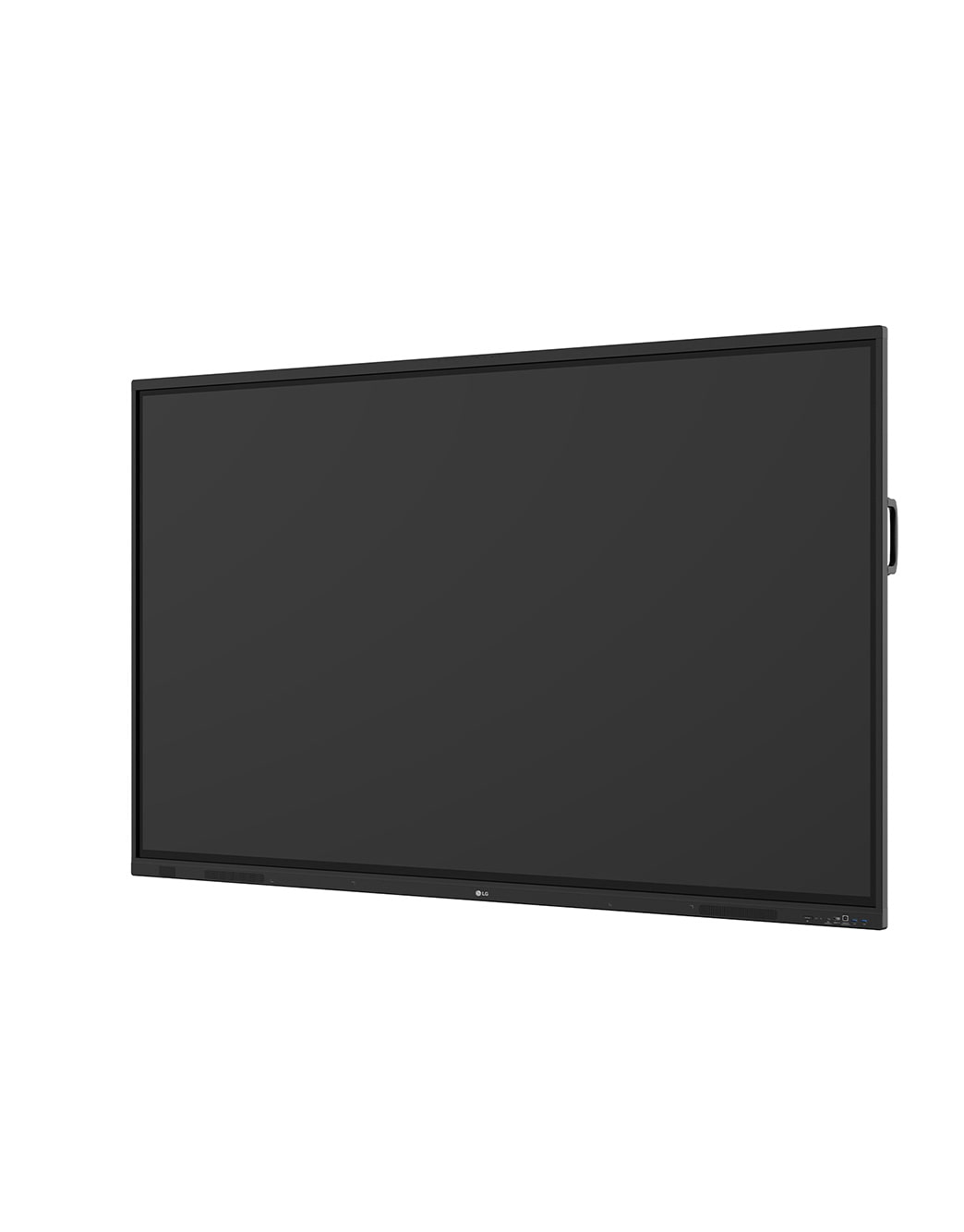 LG CreateBoard Standard, -45 degree side view, 86TR3DQ