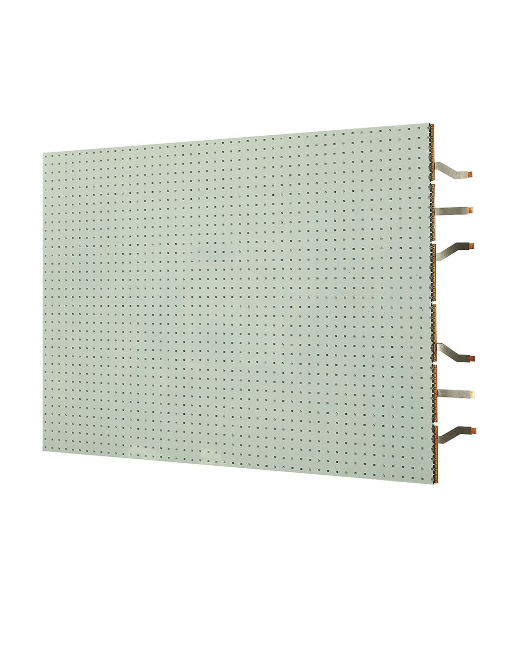 LG Transparent LED Film with High Brightness, +45 degree side view, LTAK140-GW