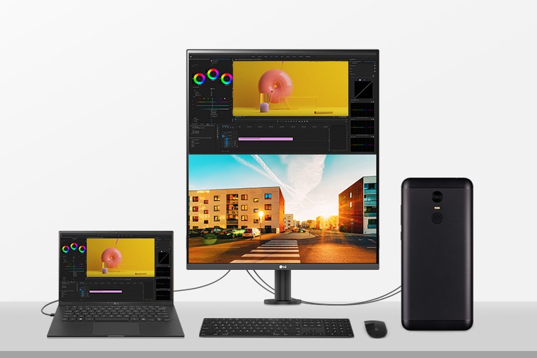 LG デュアルアップモニター dualup monitor ergo-