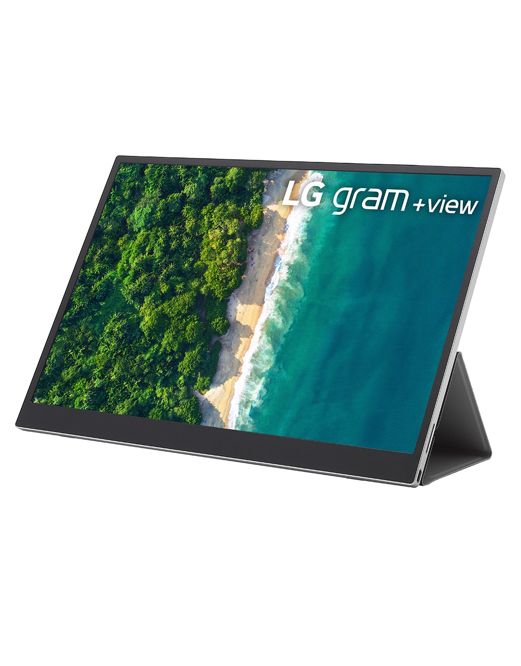 LG 16MQ70: 16-inch +view for LG gram Portable Monitor with USB