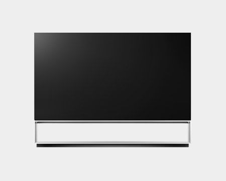 Right front view of LG SIGNATURE OLED TV Z9