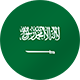 Icône de drapeau de l'Arabie saoudite