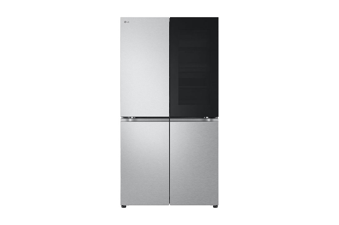 LG Ψυγείο Ντουλάπα Κάθετης Διάταξής ( Multi Door ) Total No Frost με Instaview™ 179 x 91,3 cm, Front, GMV960MBDE