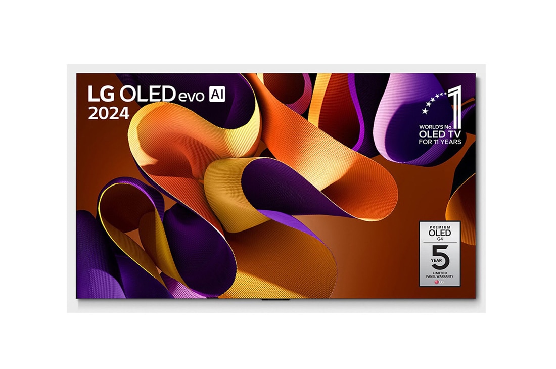 LG OLED 65 ιντσών evo AI G4 4K Smart TV OLED65G4, OLED65G45LW