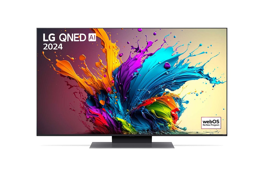 LG Τηλεόραση 50 ιντσών LG QNED AI QNED87 4K Smart TV 50QNED87, Front view, 50QNED87T6B