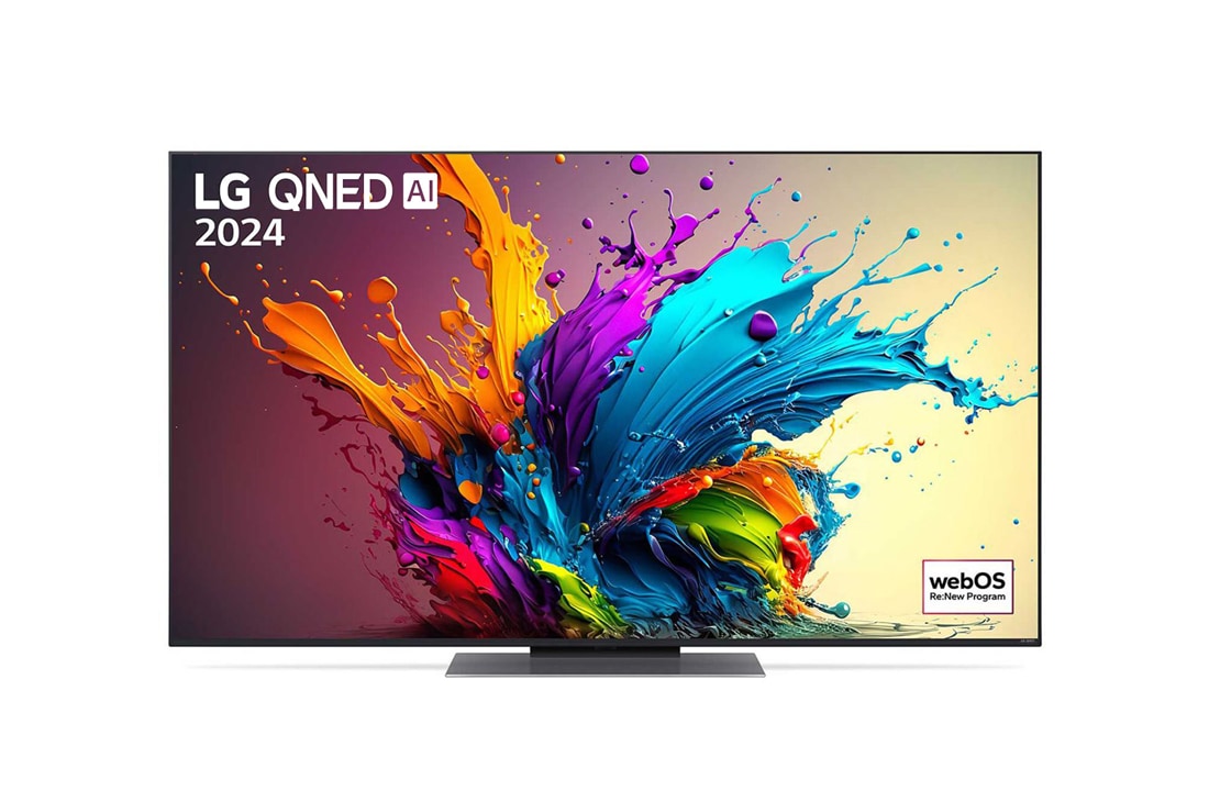 LG Τηλεόραση 55 ιντσών LG QNED AI QNED87 4K Smart TV 55QNED87, Front view, 55QNED87T6B