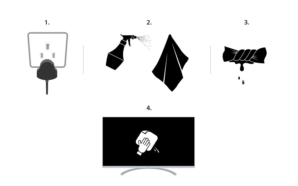 Τα βήματα για το πώς να καθαρίσει μια OLED TV