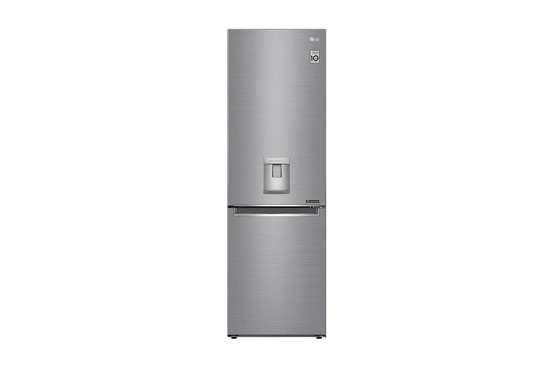 LG Hladnjak sa zamrzivačem u donjem dijelu, DoorCooling⁺™ tehnologija, kapacitet 340L, GBF61PZJZN