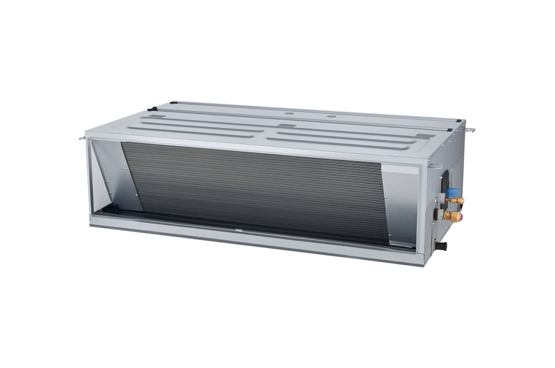 LG Rejtett légcsatorna, nagy érzékenységű légcsatorna, 24 kBTU, –45 fokos oldalnézet, ARNU24GM3A4