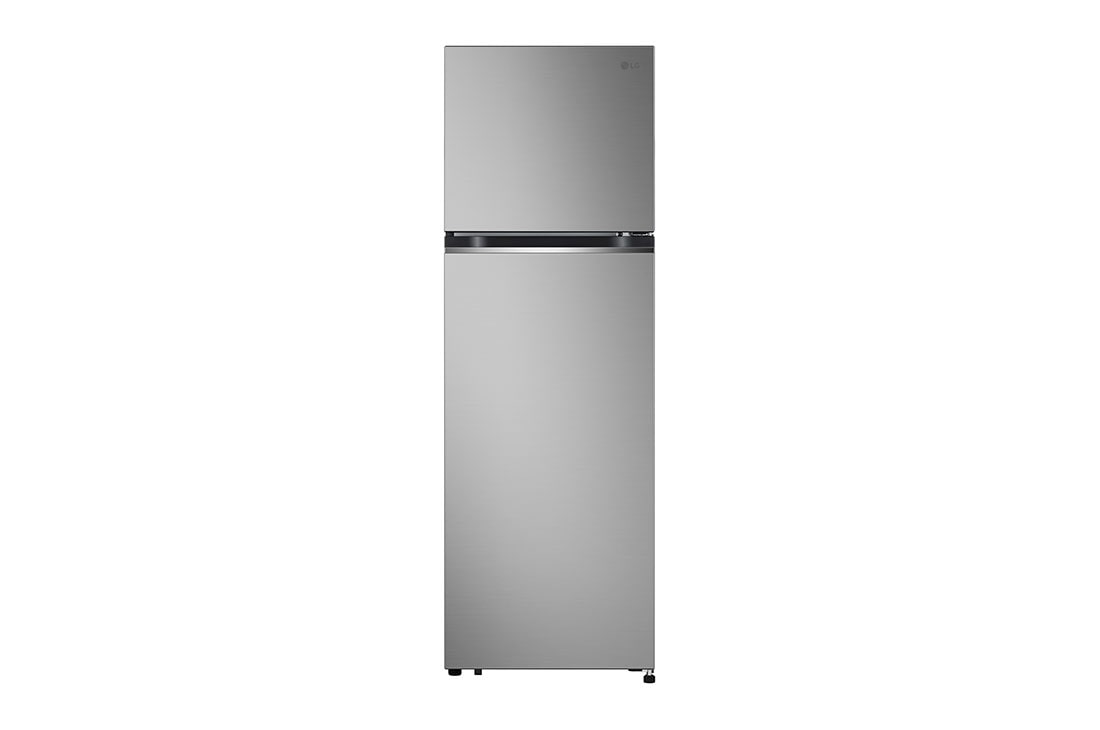 LG Felülfagyasztós hűtőszekrény, DoorCooling⁺™ technológia, 266L kapacitás, Elölnézet, GTBV20PYGKD