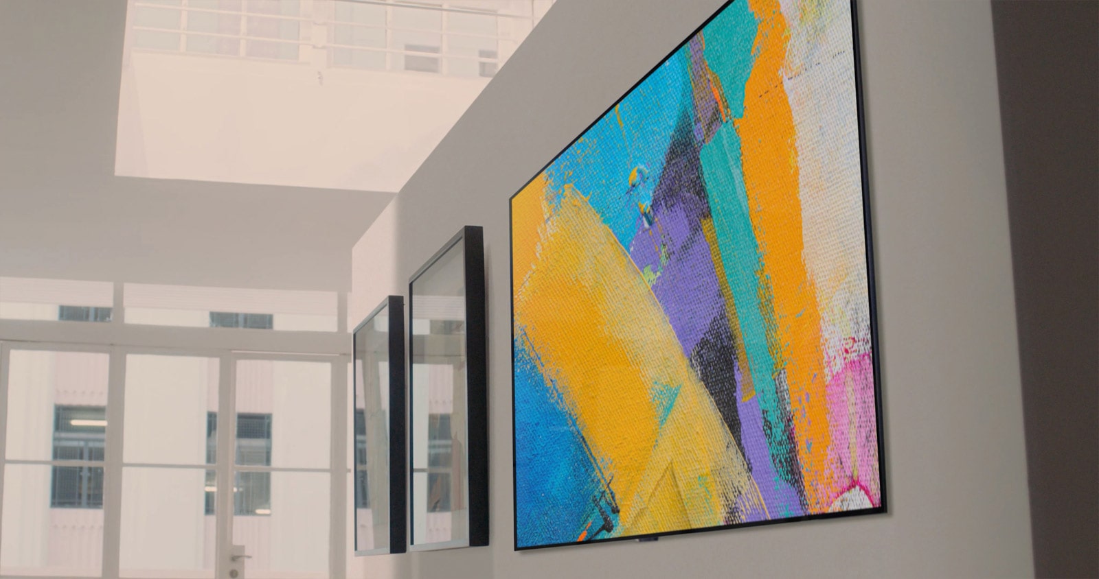 Anteprima video dell'installazione di LG Gallery Design TV