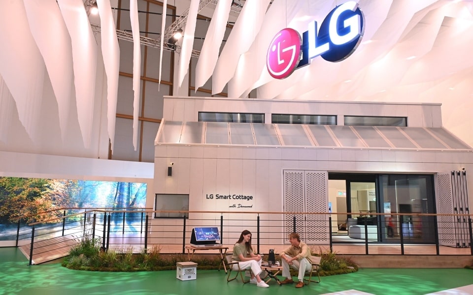  IFA 2023 LG Electronics : LG Sustainable Village "fenntartható vállalatok"