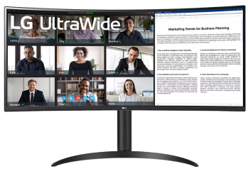 34 WQHD 100Hz Curved UltraWide Monitor
