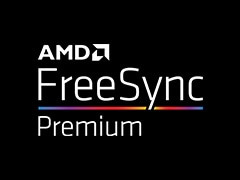 לוגו של AMD FreeSync™ Premium.