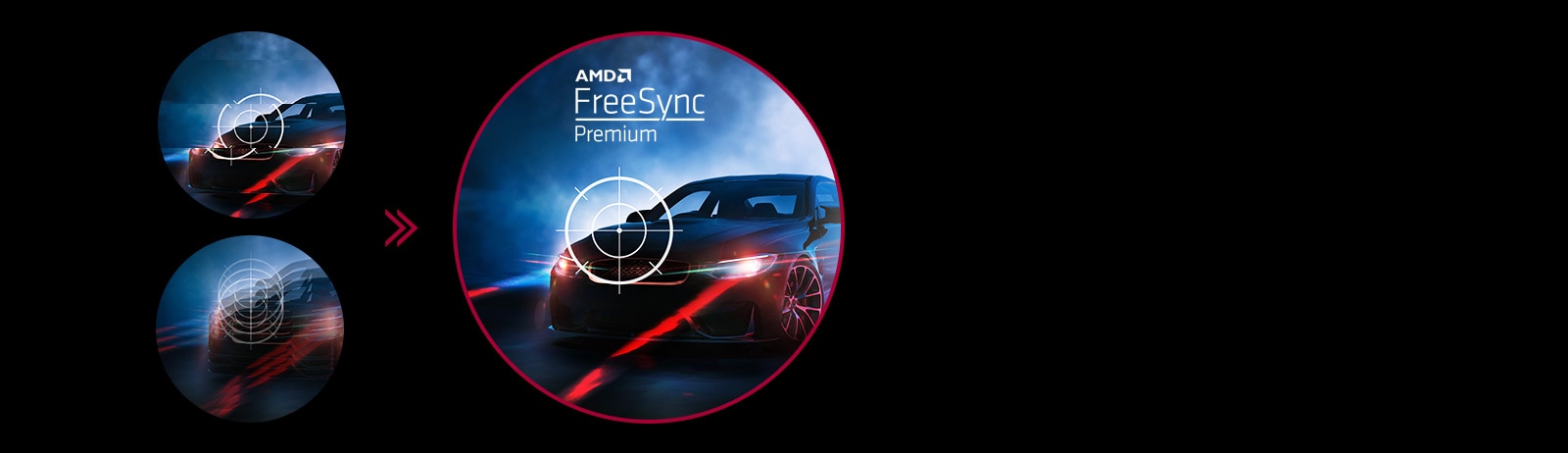 חוויית תנועה חלקה וגמישה במשחק עם AMD FreeSync&trade; Premium.