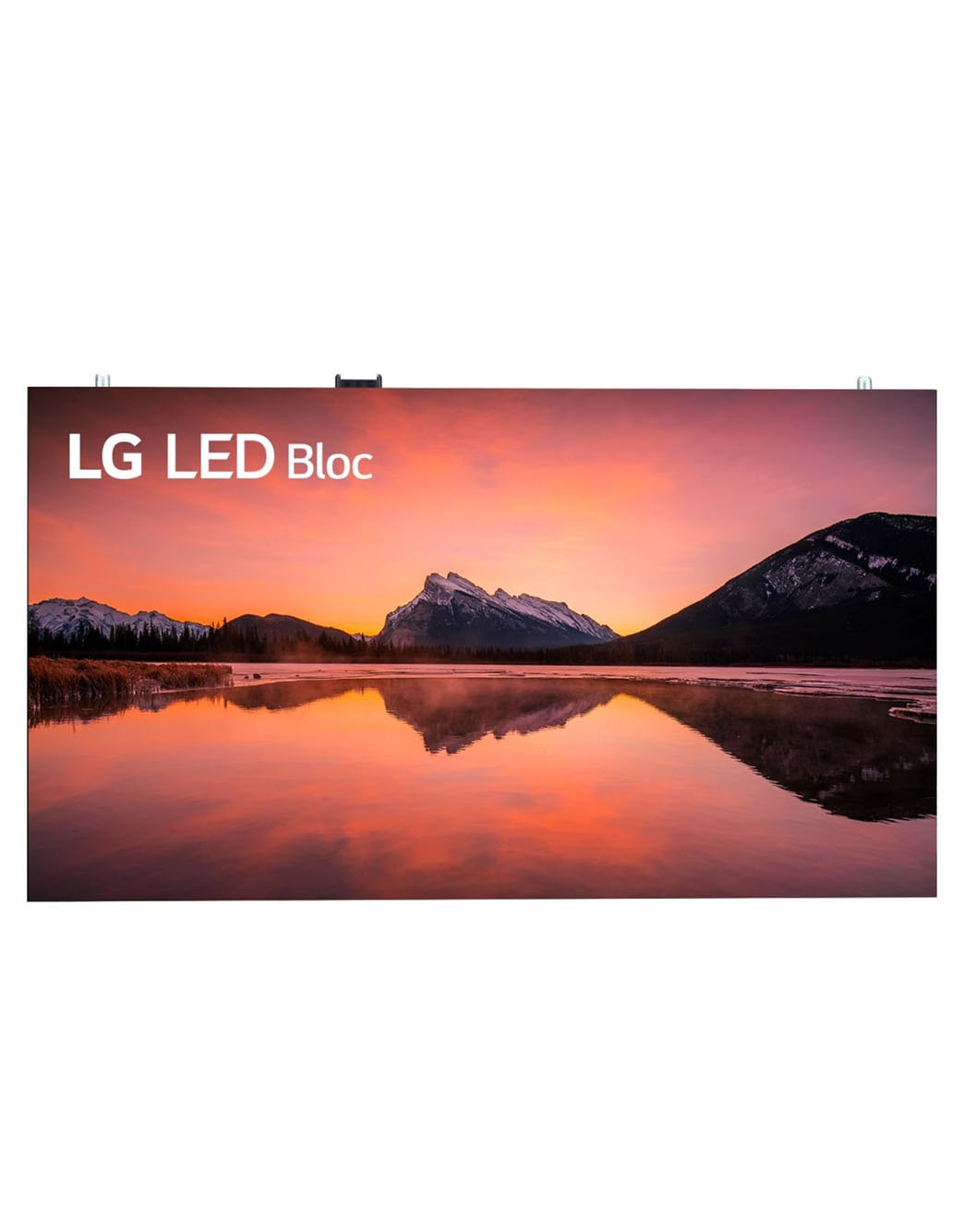 LG LED בלוק, מבט קדמי עם מסך פנימי, ארון, LSAA012-MX