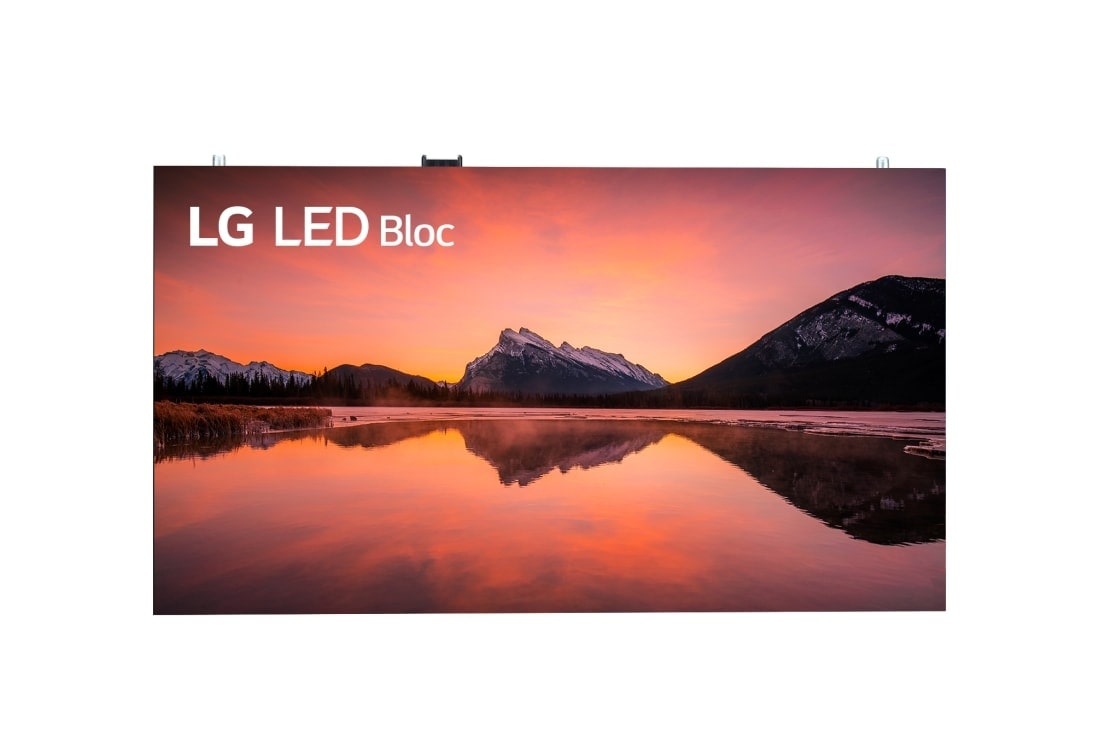 LG LED בלוק, מבט קדמי עם מסך פנימי, ארון, LSAA012-MX