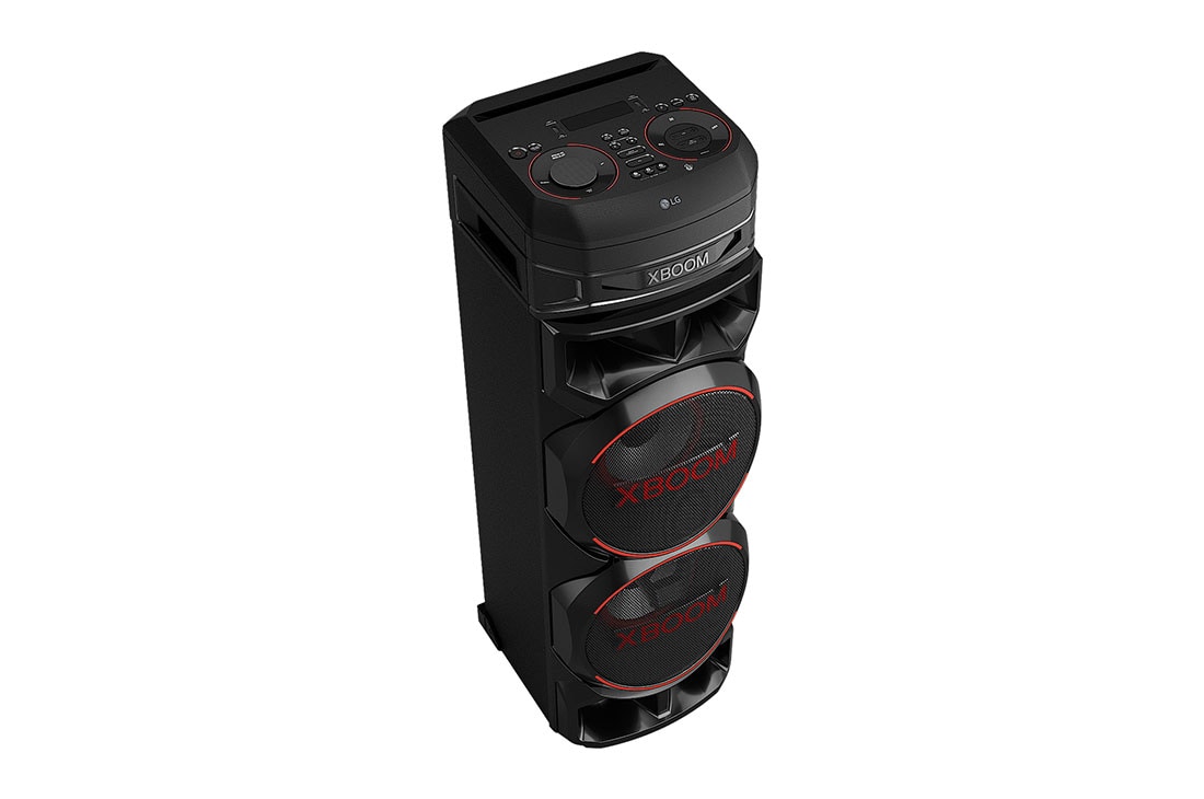 LG XBOOM RNC9 Speaker with Multi Color Lighting in Black