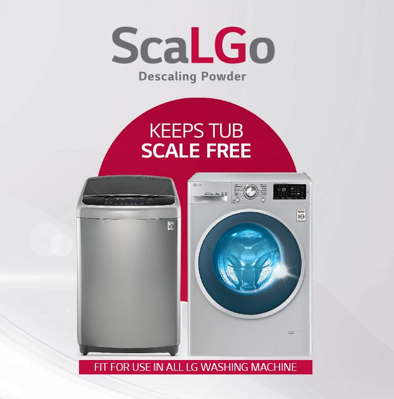 LG ScaLGo - The Antiscalant Powder (Scale Remover) For Washing