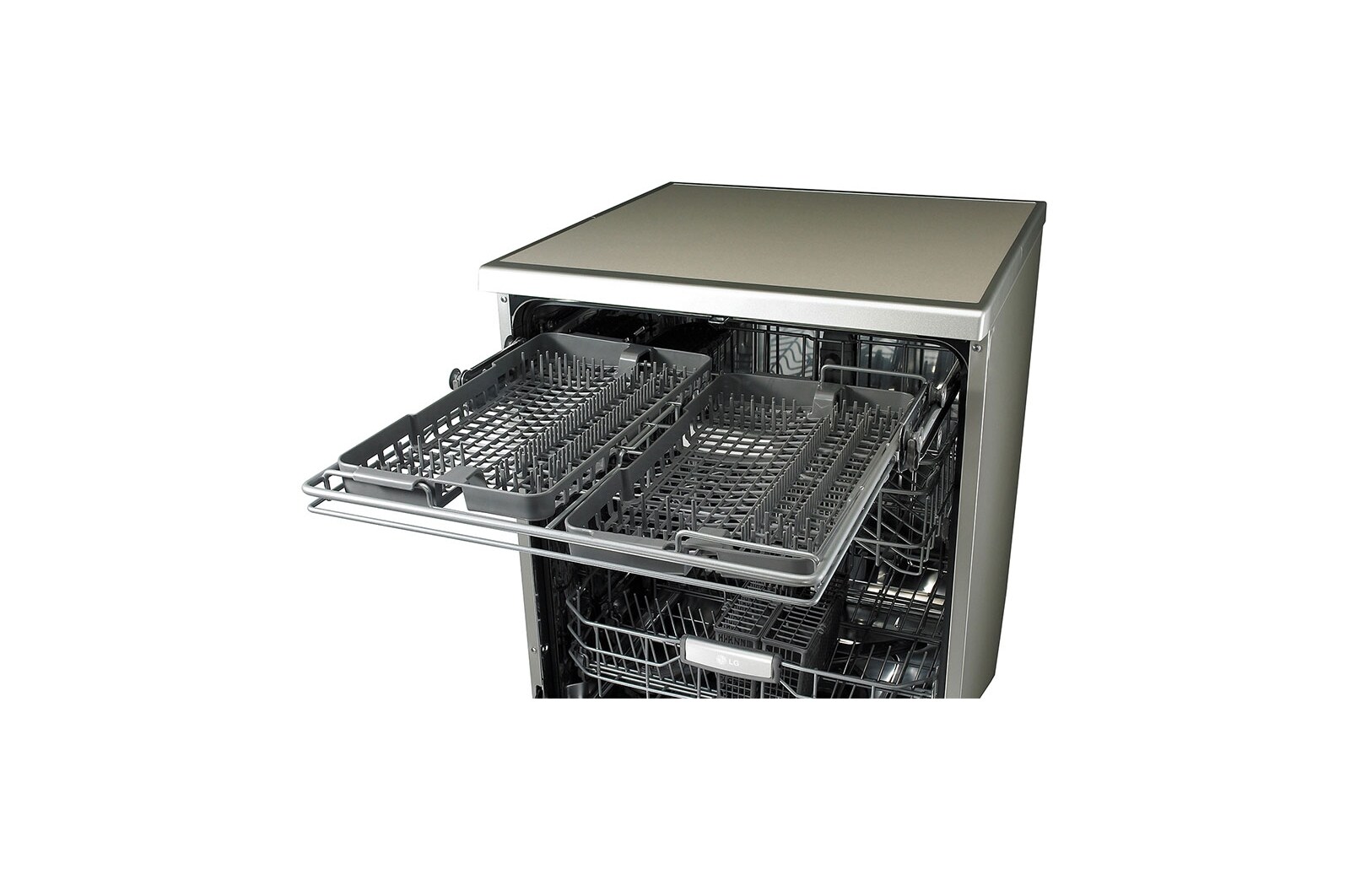 LG ماشین ظرفشویی بخارشوی 14 نفره با موتور اینورتر دایرکت درایو, DC65S