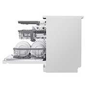 LG ال‌جی، ماشین ظرفشویی 14 نفره، فناوری™TrueSteam و™QuadWash، سفید  , XD88W, thumbnail 11