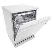 LG ال‌جی، ماشین ظرفشویی 14 نفره، فناوری™TrueSteam و™QuadWash، سفید  , XD88W, thumbnail 11