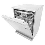 LG ال‌جی، ماشین ظرفشویی 14 نفره، فناوری™TrueSteam و™QuadWash، سفید  , XD88W, thumbnail 11