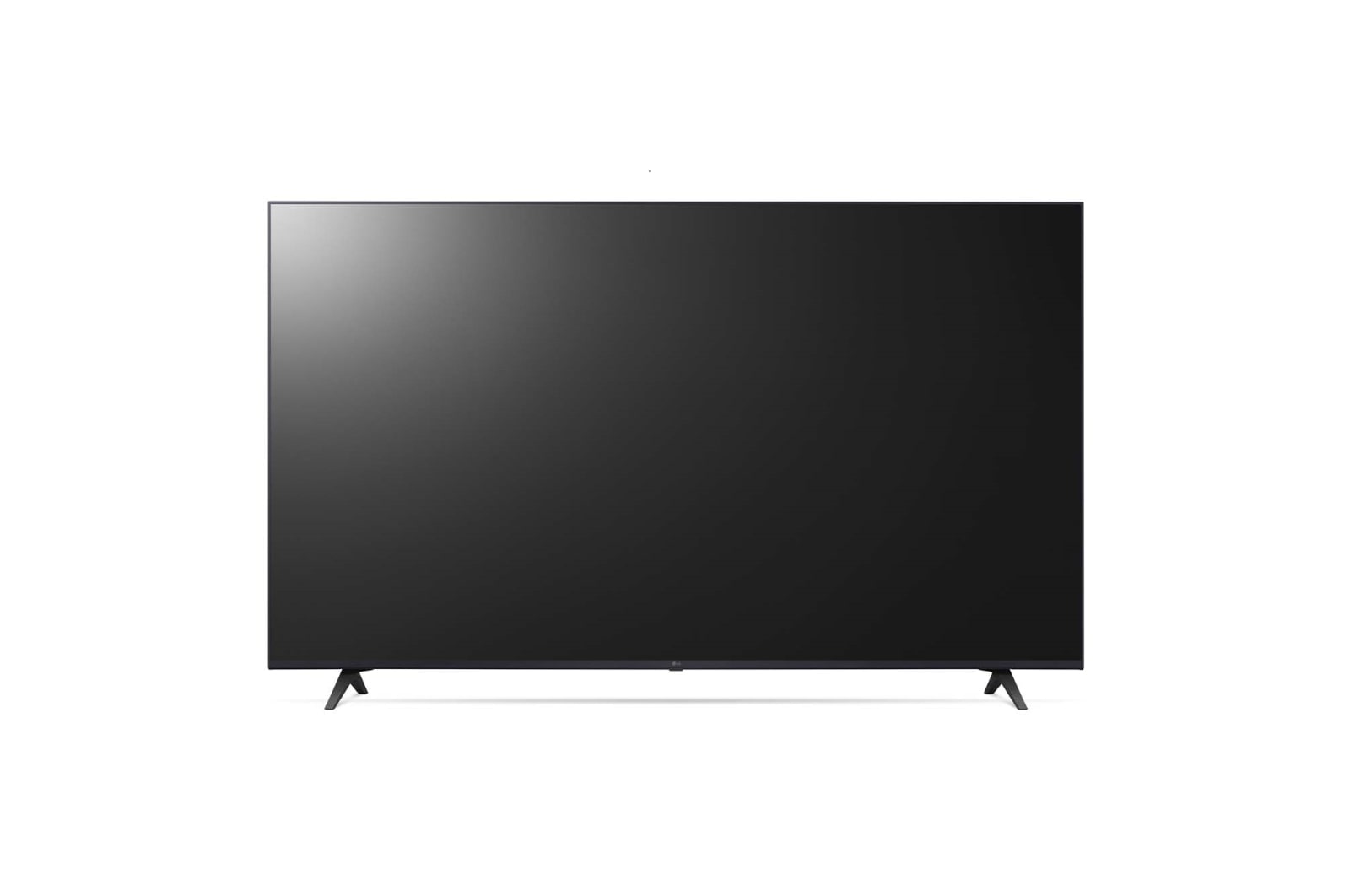 LG ال‌جی،LG UHD UR80 ، تلویزیون 50 اینچ سری UR80، کیفیت 4k، کنترل جادویی، تکنولوژی هوشمند AI ThinQ، سیستم عامل WebOS، توانایی نمایش محتوای HDR با فرمتHLG، تکنولوژی AI Picture Pro وAI Sound Pro (5.1.2ch)، پایه دو طرفه، جدید 2023, نمای جلو بدون تصویر داخلی تلویزیون, 50UR80006LJ
