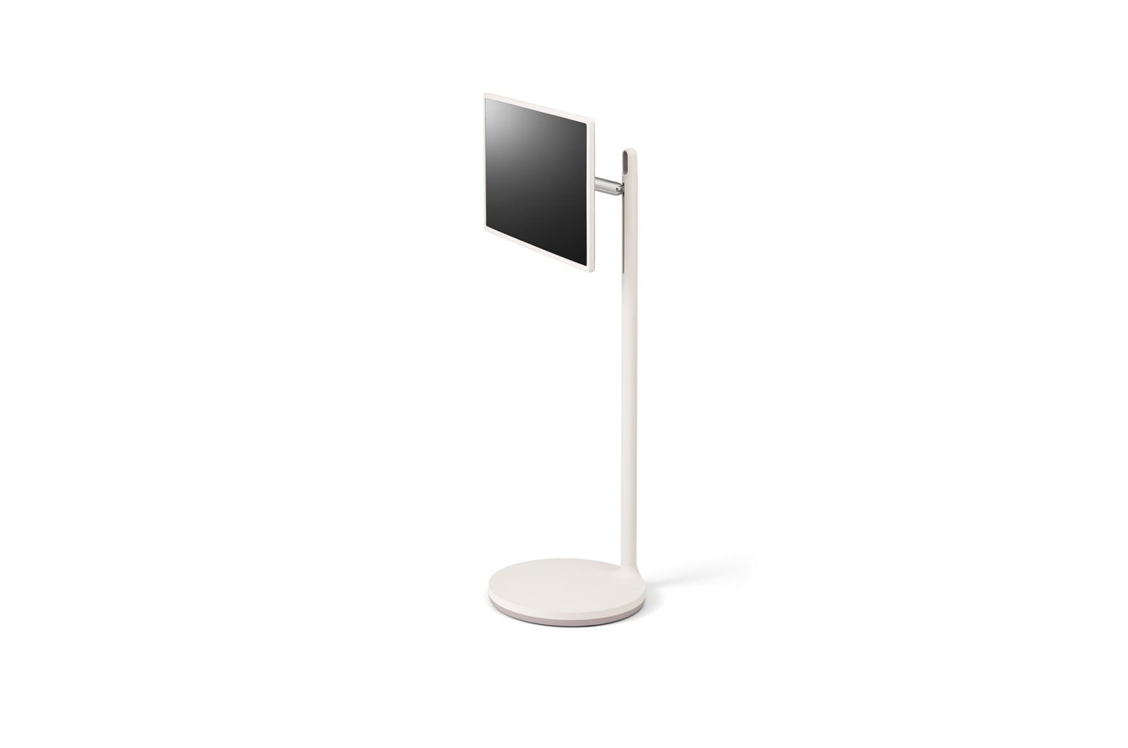 LG StanbyME, 45 degree side view of horizontal mode, 27ART10AKPL